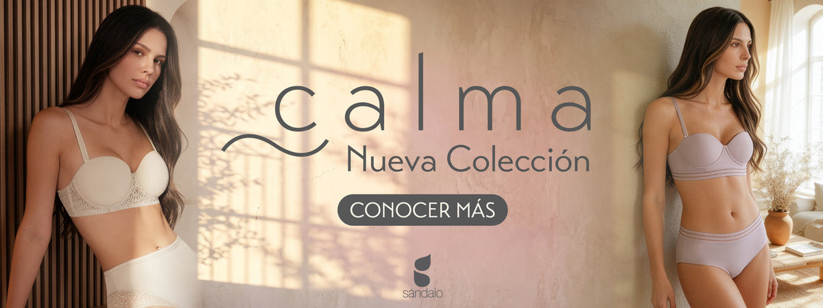 Colección Calma de Sándalo: ropa interior femenina hecha en Colombia